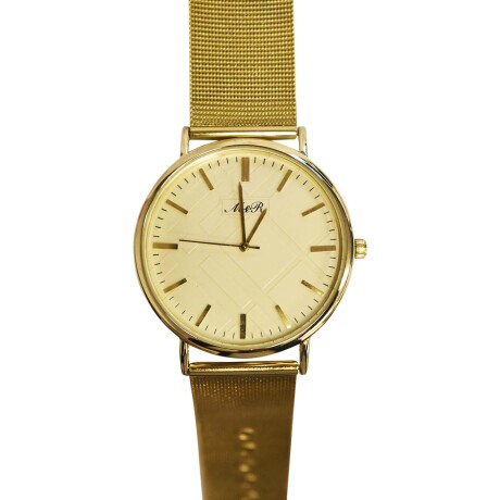 Reloj de Pulsera para Mujer Diseño Elegante Urbano Moderno Dorado