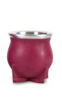 MATE DE CERÁMICA CHICO DELTA FUCSIA URBANO