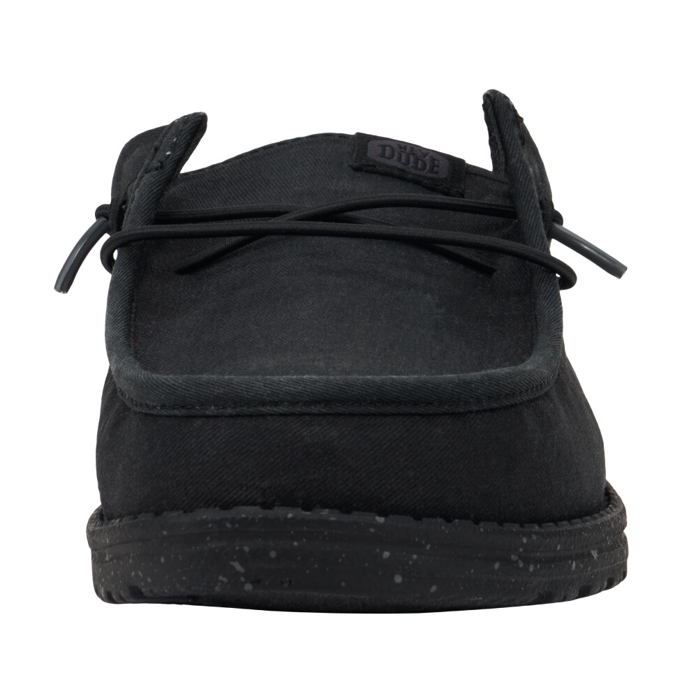 Wally Slip Stretch Canvas - Hombre Black/Black