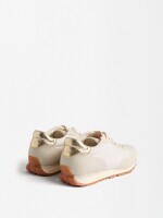 Zapatillas Combinadas De Nylon blanco