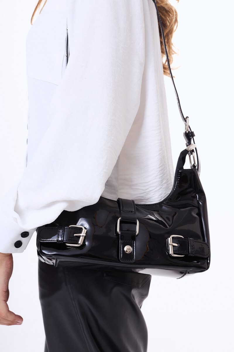 Bandolera Guijón Negro