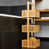 Organizador de 3 niveles madera bambú Organizador de 3 niveles madera bambú