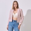 Chaqueta Tweed Lurex ROSA/MULTI