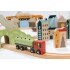 Juguete Pista De Tren Panoramica Tender Leaf Madera Infantil Juguete Pista De Tren Panoramica Tender Leaf Madera Infantil