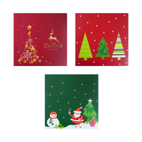 CAJA NAVIDEÑA SET X3PCS CAJA NAVIDEÑA SET X3PCS
