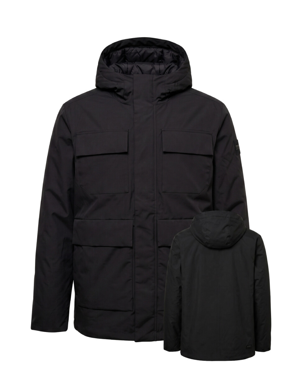 Campera O'Neill Parka Arsenal - Negro 