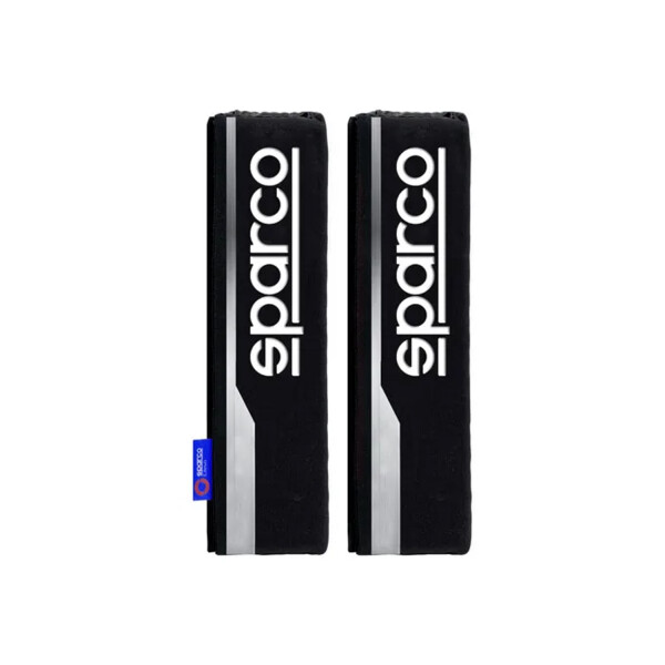 Protector De Cinturon De Seguridad Negro Y Gris Sparco Protector De Cinturon De Seguridad Negro Y Gris Sparco