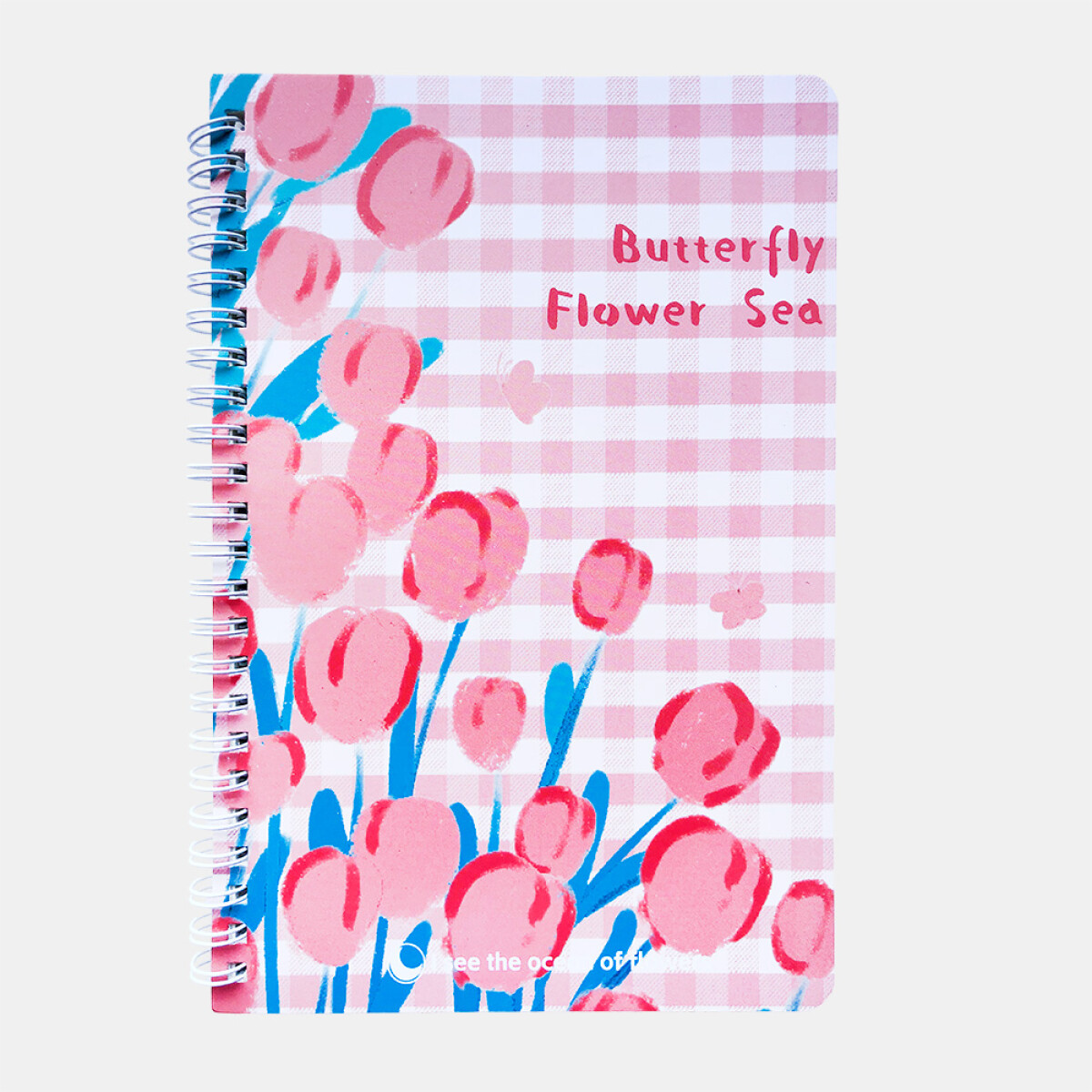 Libreta A5 Estampada - Diseño Rosa 11 
