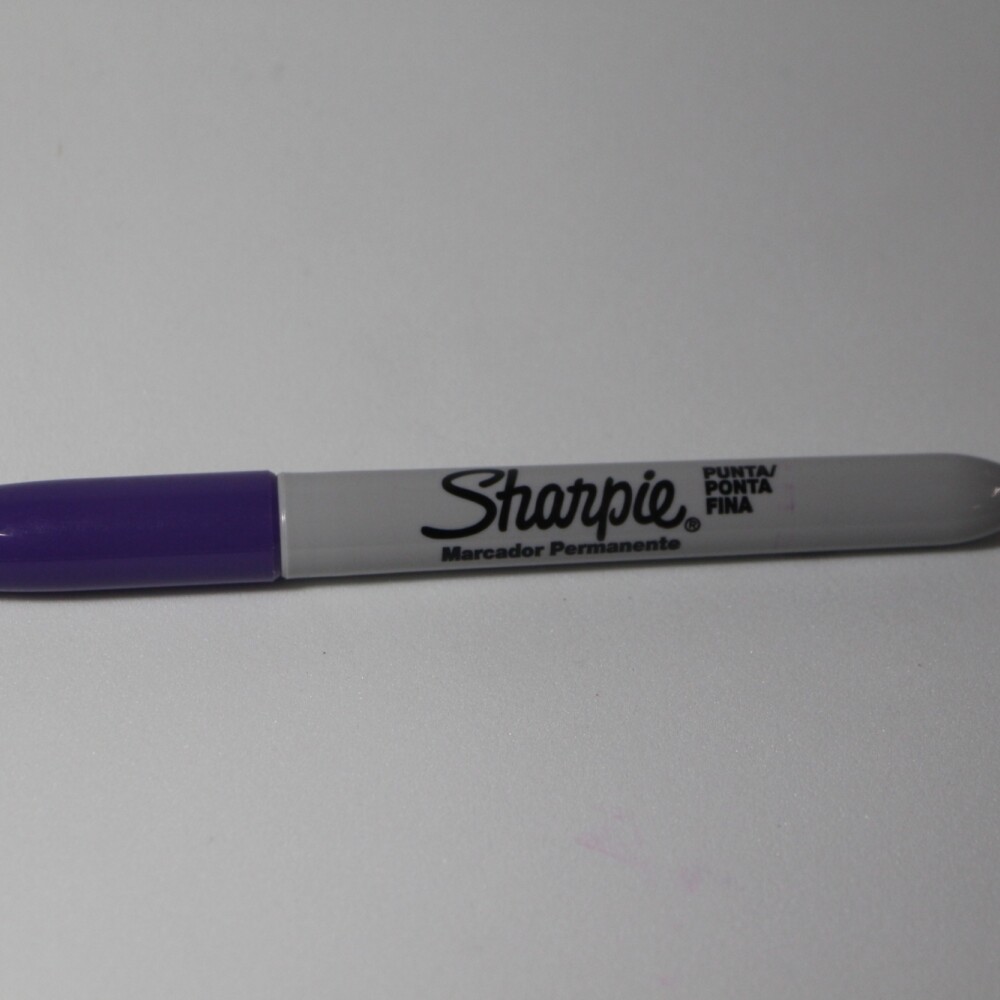 MARCADOR SHARPIE FINO AZUL