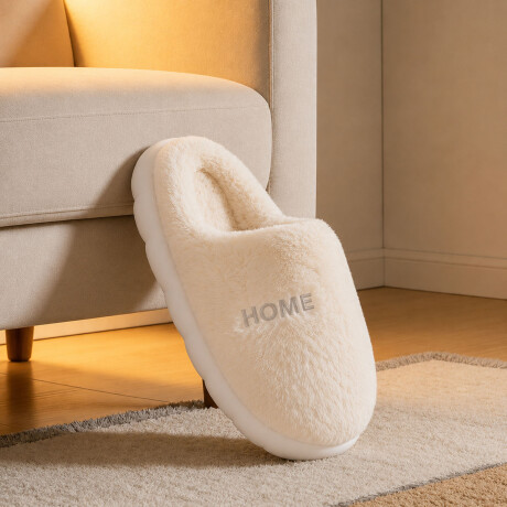 Set Pantufla Unisex + Calienta Cama 1Pza 3 Intensidades Natural