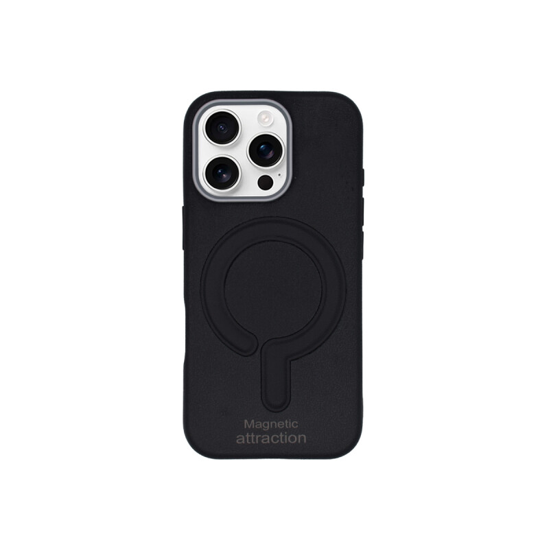 Protector para iPhone 16 Pro texturada color negro Protector Para Iphone 16 Pro Texturada Color Negro