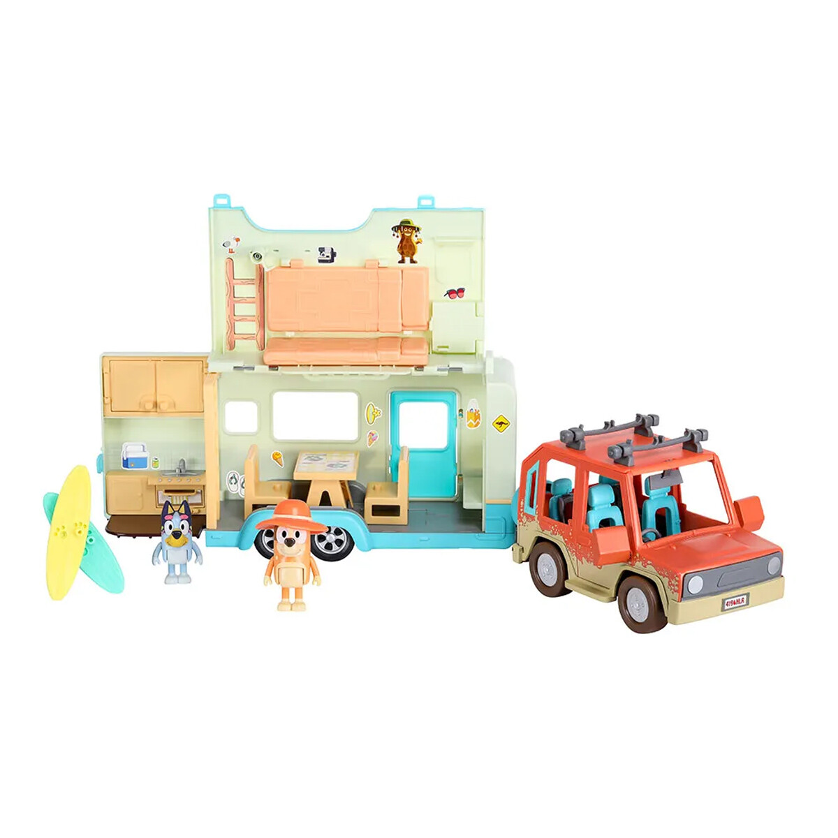 Set Juego Vacaciones de Playa Bluey 