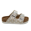 Sandalias Chill Sunday de Niños - YF24K Beige-blanco