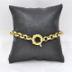 Pulsera Rolo En Oro 18K Con Cierre Marinero Pulsera Rolo En Oro 18K Con Cierre Marinero