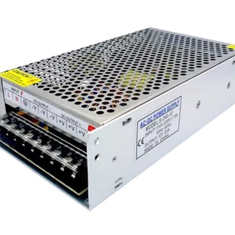 Fuente Metálica Conmutada Nrg+ 12V 30A 001