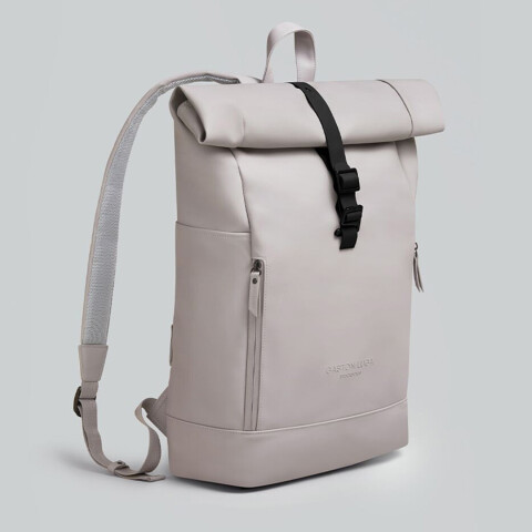 Mochila Gastón Luga Rullen C/Roll-top Notebook Laptop 16" Color Gris