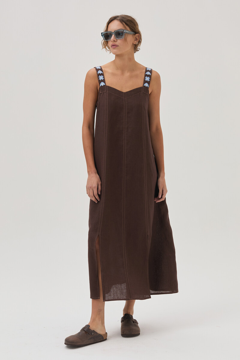 Vestido Vespa Chocolate