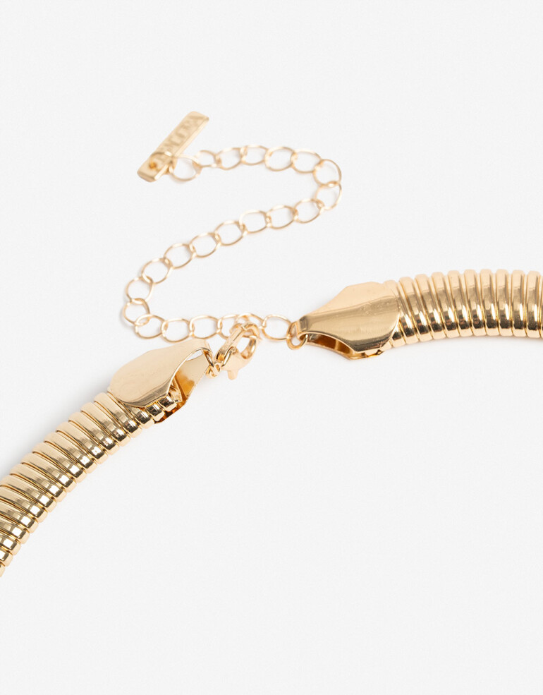 Collares Cortos Metal Collar Corto Metal - Dorado