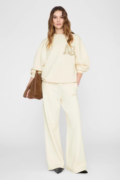 JOGGER KACEY MONOGRAMA Crema