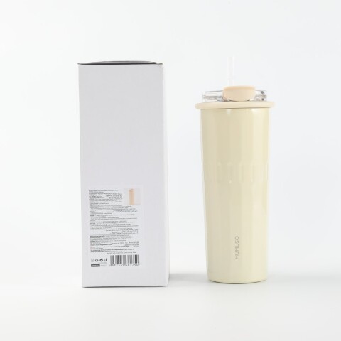 VASO TÉRMICO PARA CAFÉ SERIE MACARON (500 ML/BEIGE) VASO TÉRMICO PARA CAFÉ SERIE MACARON (500 ML/BEIGE)