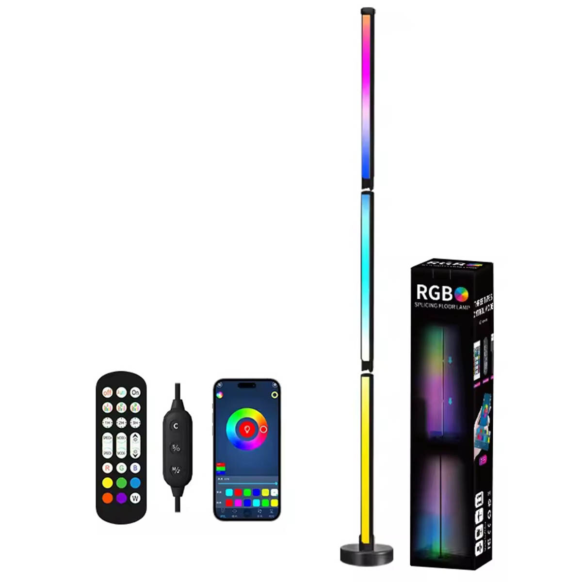 Barra Luz Led Rgb 122cm Ambilight Control + App Usb 