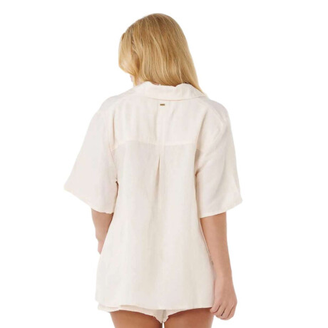 Camisa Rip Curl Oceanic Embroidered Blanco