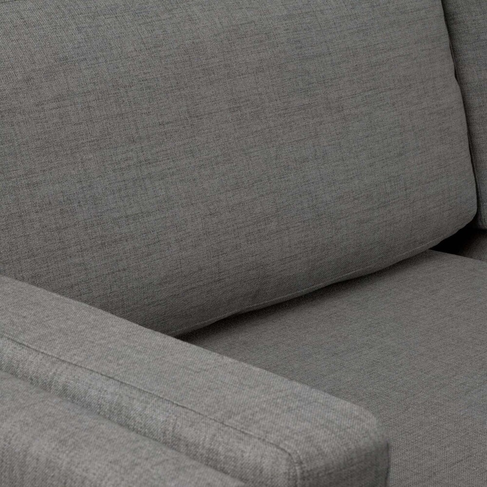 SILLÓN 3 CUERPOS TELA-PREMIUM GRIS LUXOR PREMIUM EASY CLEAN GRIS OSC