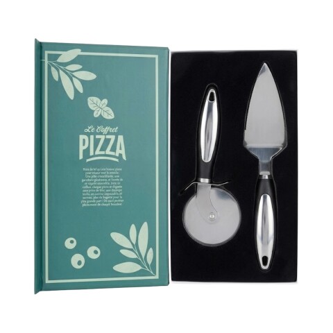 SET CUBIERTO P/PIZZA C/ESTUCHE 2PZAS Unica