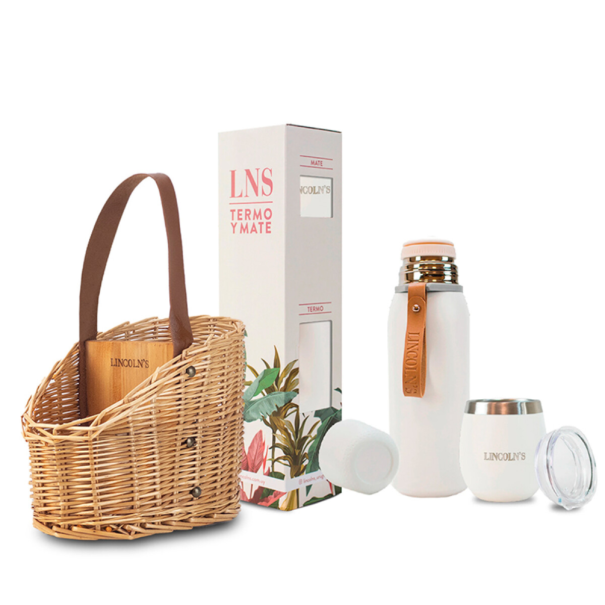 KIT MATERO LAOS - BLANCO C/NATURAL 