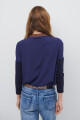 REMERA NECK AZUL