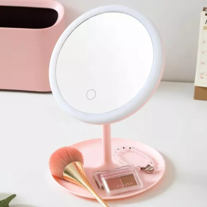 Espejo de Led Rosado