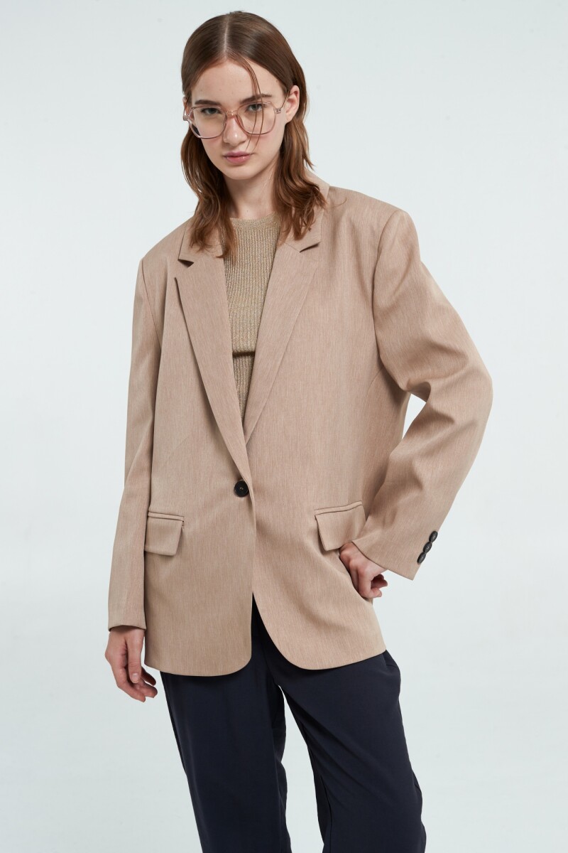 CHAQUETA Camel