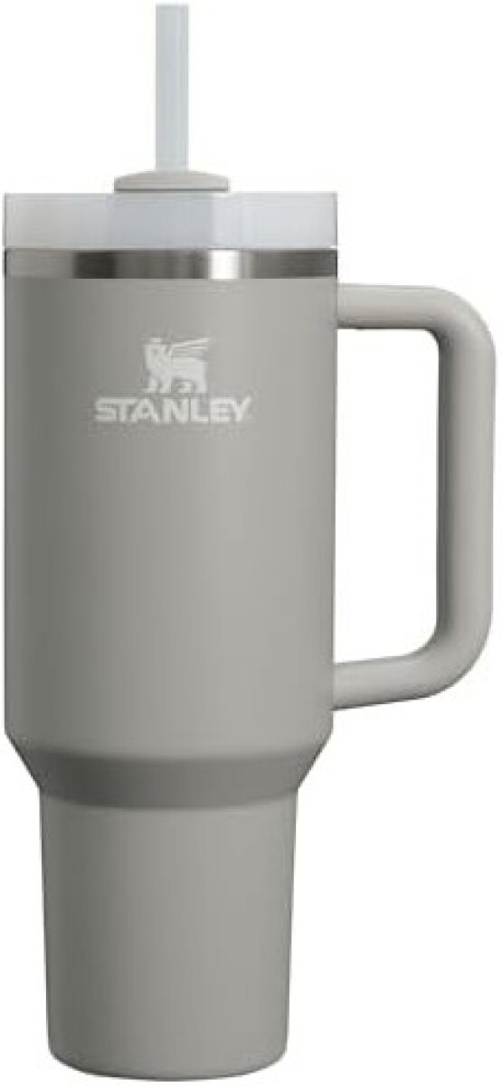 Vaso Quencher Stanley 880ml Gris Térmico Acero Inoxidable con Sorbete 