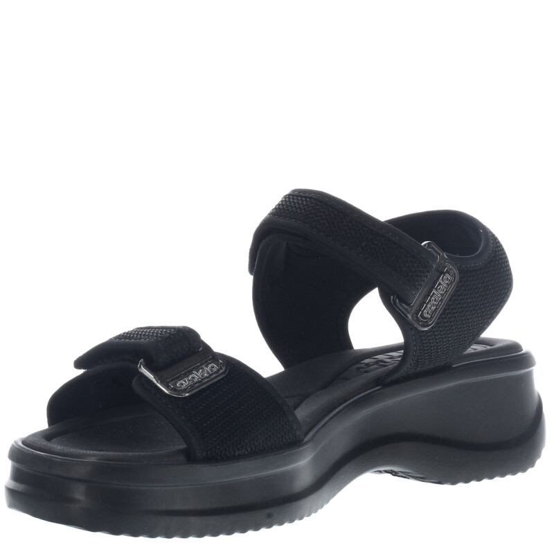 Sandalia de Mujer Azaleia Casual Vera Solft c/Velcro Negro