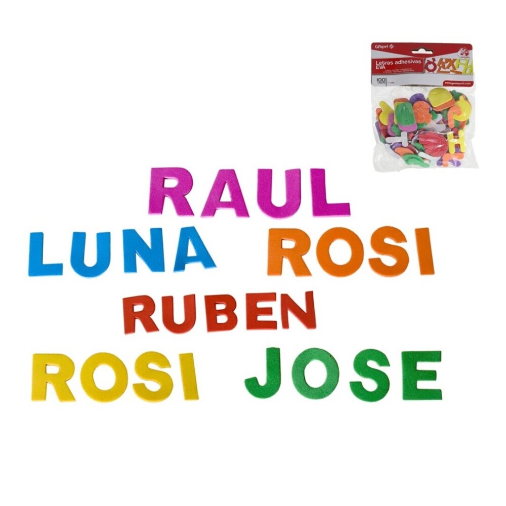Letras Adhesivas Eva GE LETRAS ADHESIVAS EVA 90986E