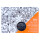Block x30 Hojas Gigantes 43x30cm P/ Colorear Pintar Naturaleza