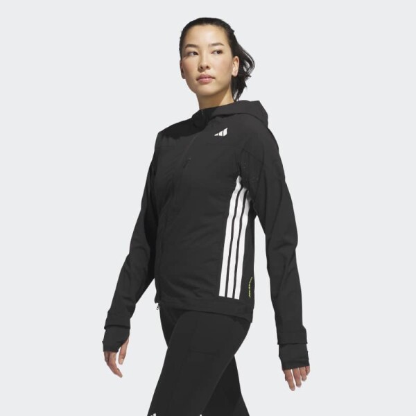 Campera Adidas Running Adizero Negro