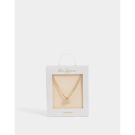 Cadena Corta con Dije Premium Gold Dorado
