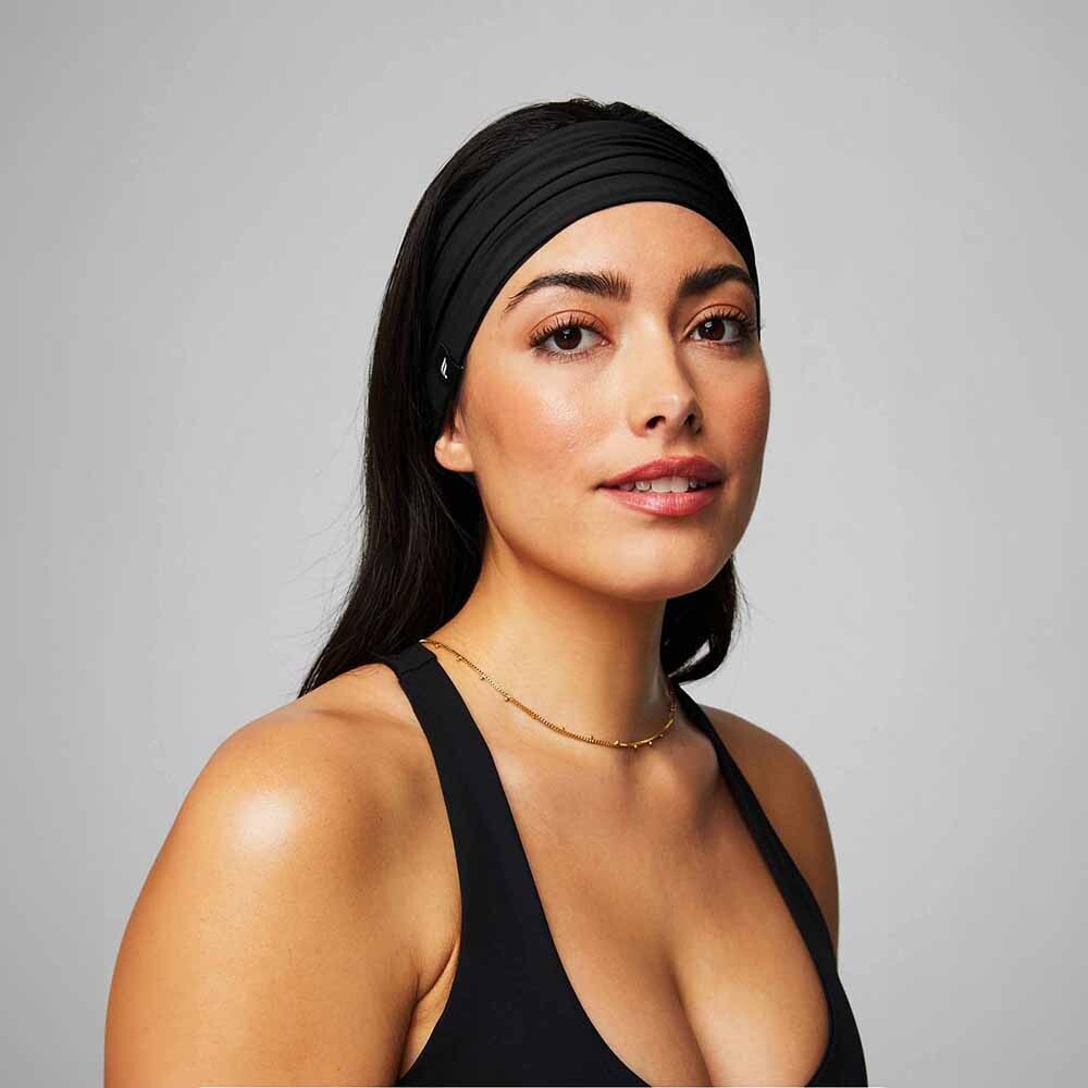 Vincha Elástica The Live-In Headband Mujer Black