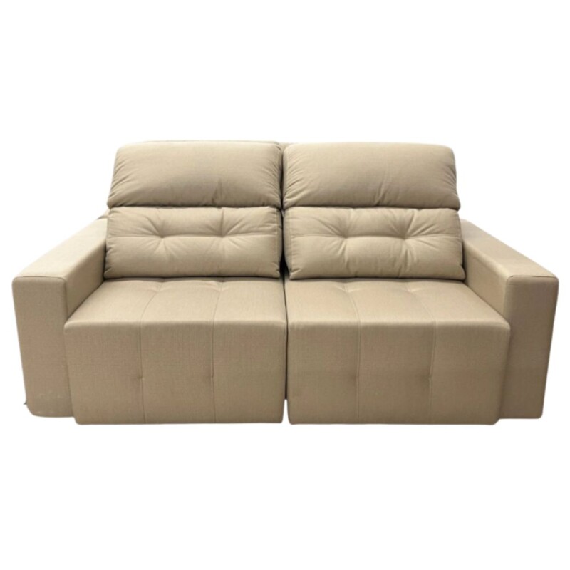 Sofá 2127 Reclinable 2.20m | Respaldo Alto 5 Posiciones | Resortes Pocket + Espuma D28 | Asientos Retráctiles Sofá 2127 Reclinable 2.20m | Respaldo Alto 5 Posiciones | Resortes Pocket + Espuma D28 | Asientos Retráctiles