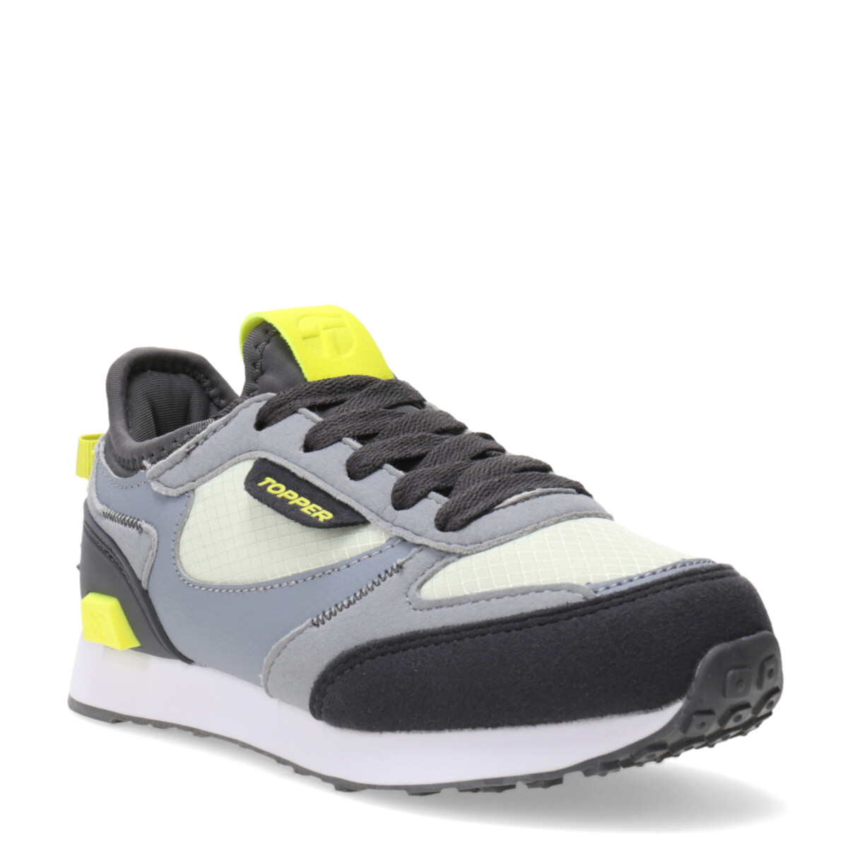 Championes Infantiles Topper Oldi - Gris - Negro 