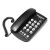 Teléfono De Base Fijo Números Grandes Panaphone Kxt-3014 Variante Color Negro
