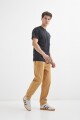 Pantalón con cordón KHAKI