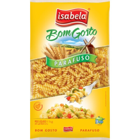 FIDEOS SEMOLADOS ISABELA TIRABUZON 500 GR FIDEOS SEMOLADOS ISABELA TIRABUZON 500 GR