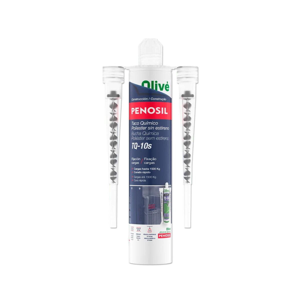 Anclaje Quimico Poliester Tq-10s X 300ml Penosil 