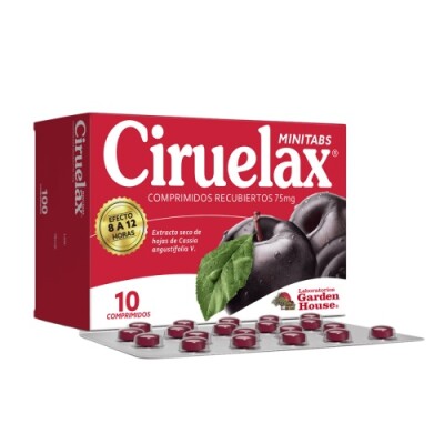 Ciruelax Minitabletas 10 Comp. Ciruelax Minitabletas 10 Comp.