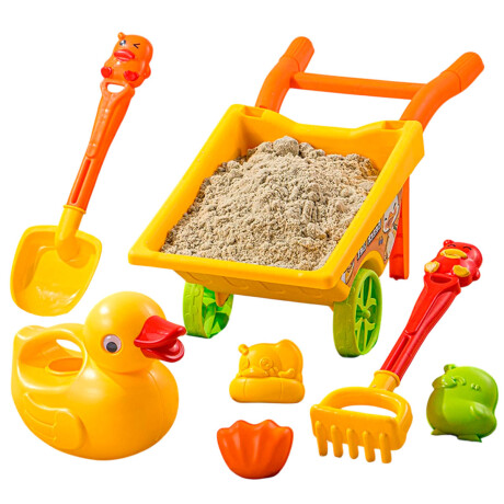Kit 7pcs Juguetes Playa Carretilla Infantil Balde Kit 7pcs Juguetes Playa Carretilla Infantil Balde