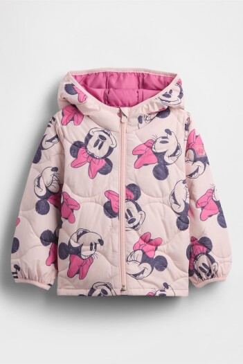 Campera Puffer Disney Toddler Niña Cherry Blossom