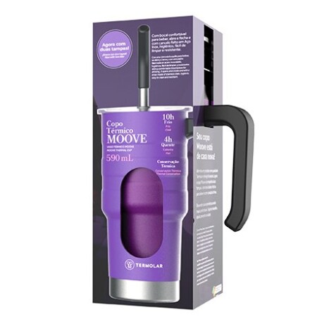 Jarra Térmica Termolar 590 Ml con Sorbito VIOLETA