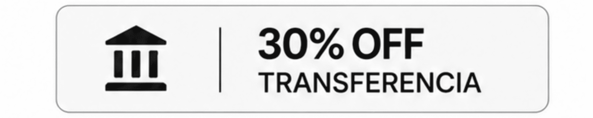 30%OFF Transferencia